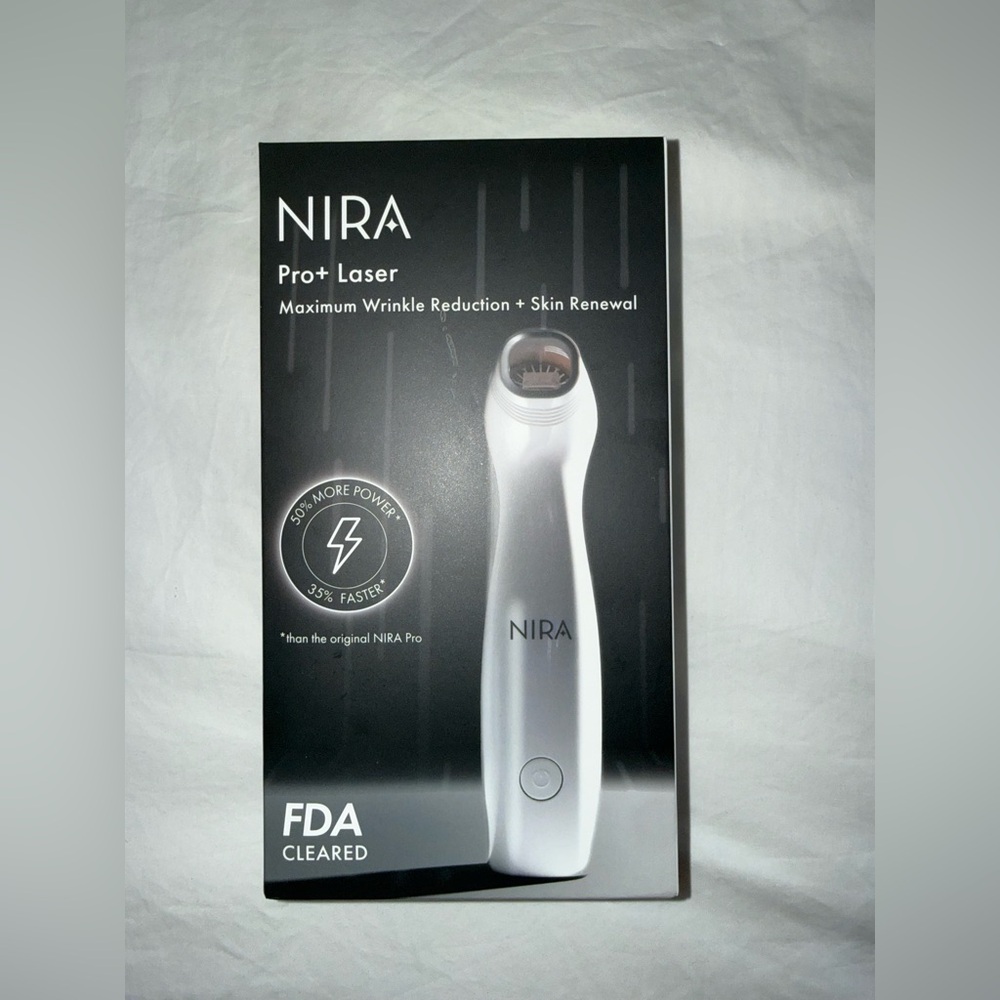 NIB NIRA Pro+ Laser Anti-Wrinkle Device in White - Sealed Box 2026